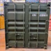 Contenedor de envío usado de 3 m, HZKU 395 127-7 - Imagen 4